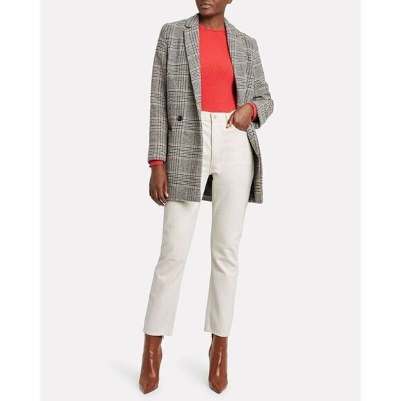 Re/Done 60's Rib Knit Bodysuit Red NEW - Picture 4 of 8